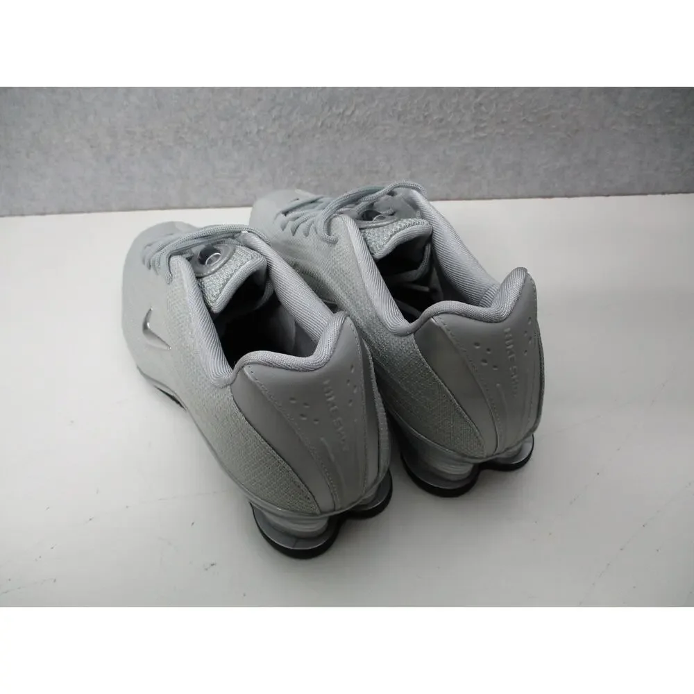 Nike Shox Z 'Metallic Silver' Gray Womens Sz 9 Lace Athletic Sneakers Shoes